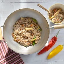 Stoven 34cm Heavy Gauge Carbon Steel Wok thumbnail 10