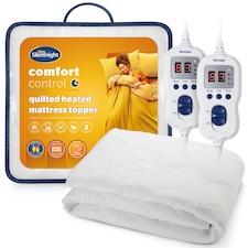 Silentnight Multi Zone Quilted Heated Mattress Topper, Electric Topper, King