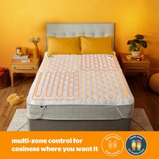Silentnight Multi Zone Quilted Heated Mattress Topper, Electric Topper, King thumbnail 3