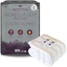 Slumberdown Wonderfully Warm Electric Blanket, Double