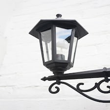 ValueLights Mayfair 3 Way Black Outdoor Lamp Post Light | Black thumbnail 5
