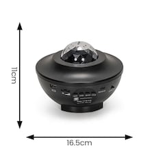 ValueLights Childrens Sky Light Projector Black Decoration | Black