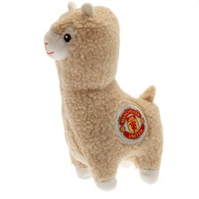Manchester United FC Llama Plush Toy - Cream - One Size thumbnail 3