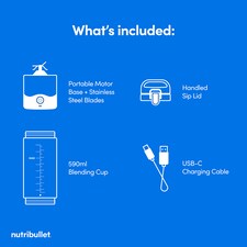 Nutribullet Portable Blender White thumbnail 10