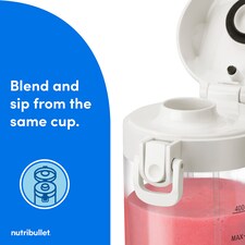 Nutribullet Portable Blender White thumbnail 5