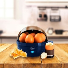 Blue Electric Egg Boiler Poacher and Steamer thumbnail 2