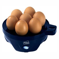 Blue Electric Egg Boiler Poacher and Steamer thumbnail 4