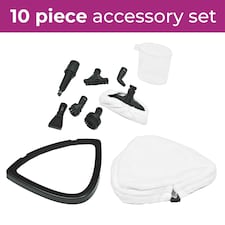 Blue 10 in 1 1500W Hot Steam Mop Cleaner and Hand Steamer thumbnail 4