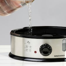 Daewoo 9L Capacity, 3 Layer Food Steamer With Rice Bowl thumbnail 9