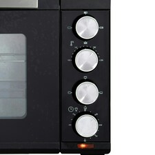 Daewoo 1500W, 32L Capacity Mini Electric Oven with 1000W and 600W Hot Plates thumbnail 3