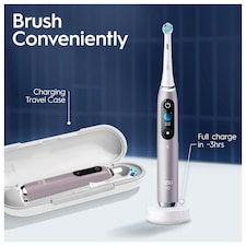 Oral-B iO 9 Rose Quartz Electric Toothbrush Designed By Braun thumbnail 4