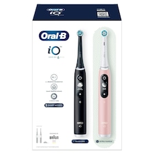 Oral-B iO 6 Black & Rose Electric Toothbrushes thumbnail 3