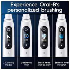 Oral-B iO 9 White Electric Toothbrush Designed By Braun thumbnail 6