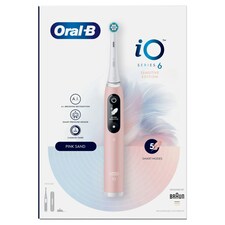 Oral-B iO 6 Pink Electric Toothbrush Designed By Braun thumbnail 10