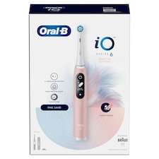 Oral-B iO 6 Pink Electric Toothbrush Designed By Braun thumbnail 2