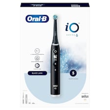 Oral-B iO 6 Black Electric Toothbrush Designed By Braun thumbnail 2