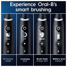 Oral-B iO 6 Black Electric Toothbrush Designed By Braun thumbnail 7