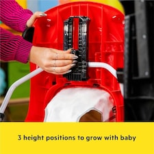 Bright Starts Little Speedster 3-in-1 Car Baby Walker - Red thumbnail 4