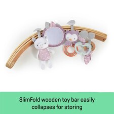 Ingenuity Cozy Spot Reversible Duvet Baby Activity Gym Calla Pink Newborn+ thumbnail 4