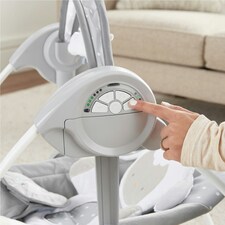Ingenuity Comfort 2 Go Portable Baby Swing with Music Cuddle Lamb Newborn+ thumbnail 3