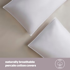 Silentnight Natural Duck Feather Pillows - 2 Pack thumbnail 3