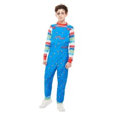 Chucky Boys Fancy Dress Costume Kids Large - Age 10-12
