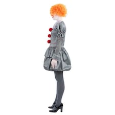 Pennywise IT Chapter Two Fancy Dress Costume Ladies Large - UK 16-18 thumbnail 3