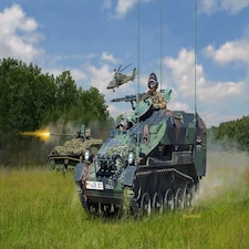 Revell German Wiesel 2 LeFlaSys BF/UF Model Set (1:35 Scale)