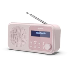 SHARP DR-P420(PK) Tokyo Portable Digital Radio DAB/DAB+/FM - Pink