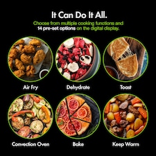 Air Fryer Oven 18L with Rotisserie Digital Countertop 1500W thumbnail 5