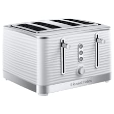Russell Hobbs Inspire 4 Slice Toaster - White