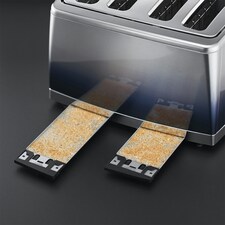 Russell Hobbs Eclipse 4 Slice Toaster - Midnight Blue thumbnail 4