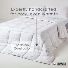Homescapes Mulberry Silk 13.5 Tog Duvet, Super King thumbnail 5