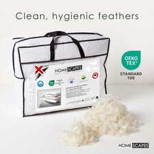 Homescapes Goose Feather and Down All Season Duvet, King thumbnail 3