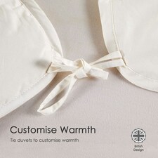 Homescapes Australian Wool 400 GSM Heavy Duvet, King thumbnail 3