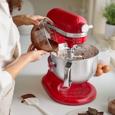KitchenAid Artisan Empire Red 5.6L Bowl Lift Food Mixer | Red thumbnail 4
