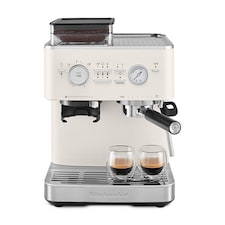 KitchenAid Semi Automatic Espresso Machine with Burr Grinder Porcelain thumbnail 2