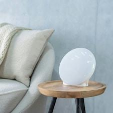 ValueLights Daylight Gifting Dimmable Matte White Sad Lamp and Integrated LED 15W White Mix 6500K Bulb thumbnail 2