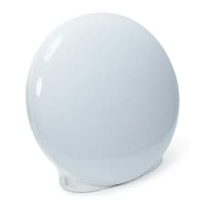 ValueLights Daylight Gifting Dimmable Matte White Sad Lamp and Integrated LED 15W White Mix 6500K Bulb thumbnail 4