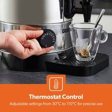 GEEPAS 7L Catering Urn, 950W with Drip Tray thumbnail 5