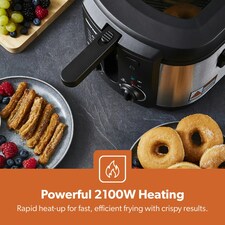 GEEPAS Deep Fat Fryer - 3L Stainless Steel Fryer with Viewing Window thumbnail 4