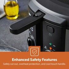 GEEPAS Deep Fat Fryer - 3L Stainless Steel Fryer with Viewing Window thumbnail 7