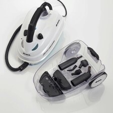 Ariete X-Vapor Delux Steam Cleaner For Floors Carpets Car Upholstery Garments And Windows 1500W Steam Ready 8 Minutes White thumbnail 4