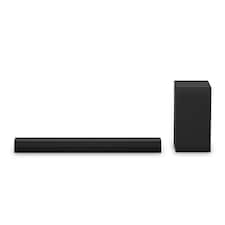 LG US40T Black Bluetooth Soundbar with Wireless Subwoofer