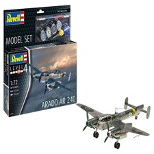 Revell German Arado AR-240 Model Set (1:72 Scale) thumbnail 2