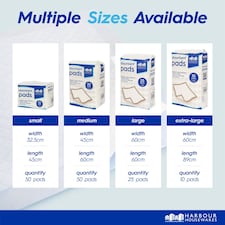 Harbour Housewares Disposable Puppy Training Pads - 45cm x 60cm - Pack of 200 thumbnail 3