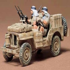 Tamiya British SAS Jeep (1:35 Scale)