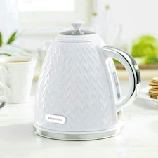 Daewoo Argyle Collection, 2 Slice Toaster & Kettle Set-White thumbnail 5