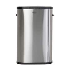 Charles Bentley 55L Touch Kitchen Bin Stainless Steel Rubbish Bin Waste Bin Slim thumbnail 2