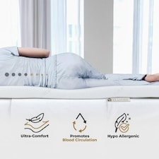 Memory Foam Mattress Topper - Double - 10cm thumbnail 2